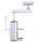 KDD-3/4 Double arm surgical ceiling pendant icu medical gas equipment